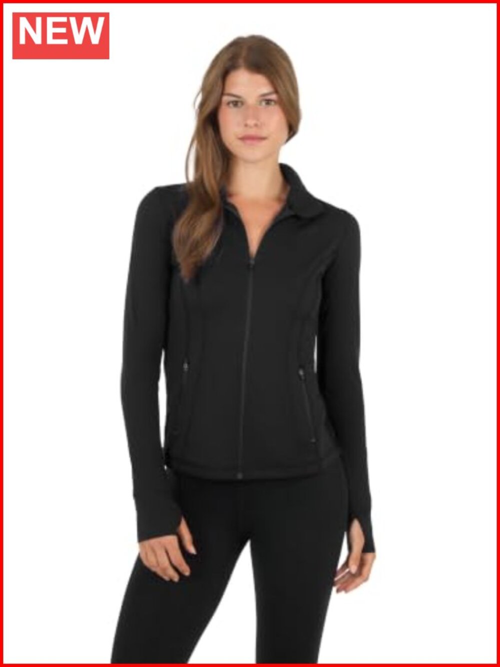 90 Degree by Reflex Full Zip Running Track Jacket Lightweight Slim Fit